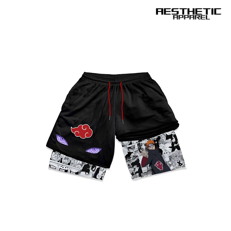 Gym Shorts Naruto